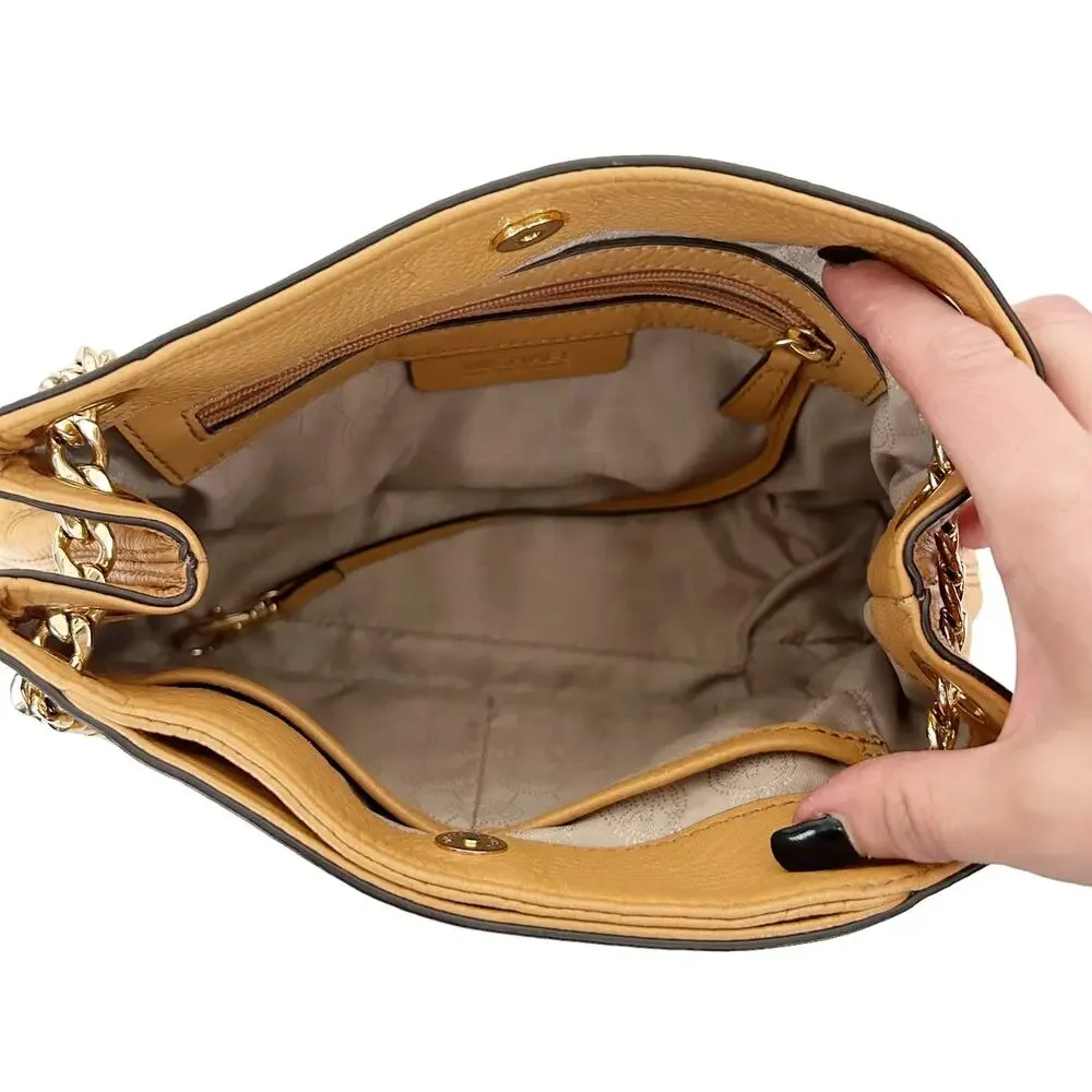 Michael Kors Tan Leather Crossbody